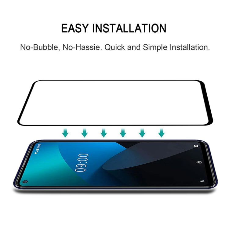 For LG W41 Full Glue Full Screen Tempered Glass Film