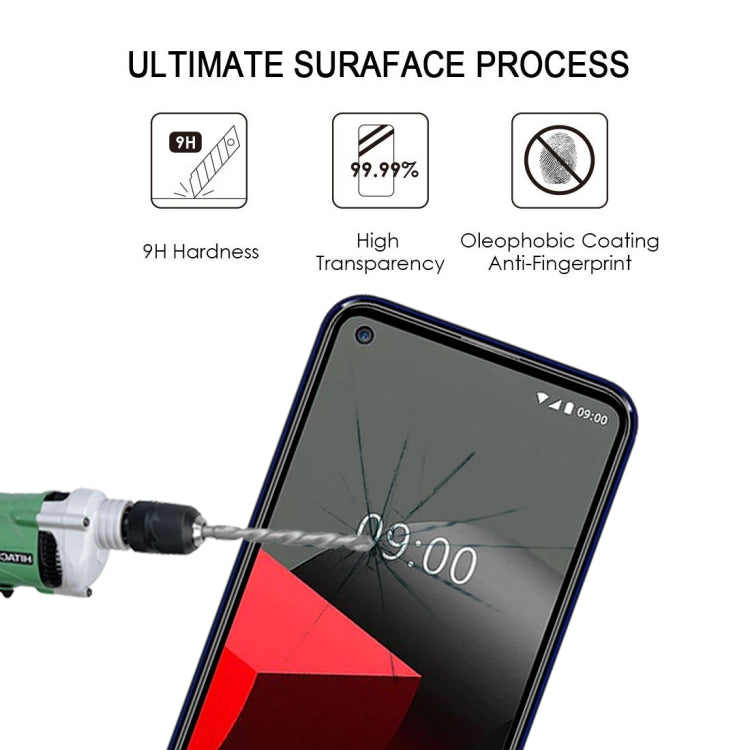 For LG W41 Pro Full Glue Full Screen Tempered Glass Film