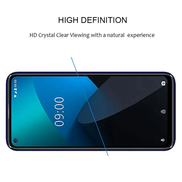 For LG W41 25 PCS Full Glue Full Screen Tempered Glass Film