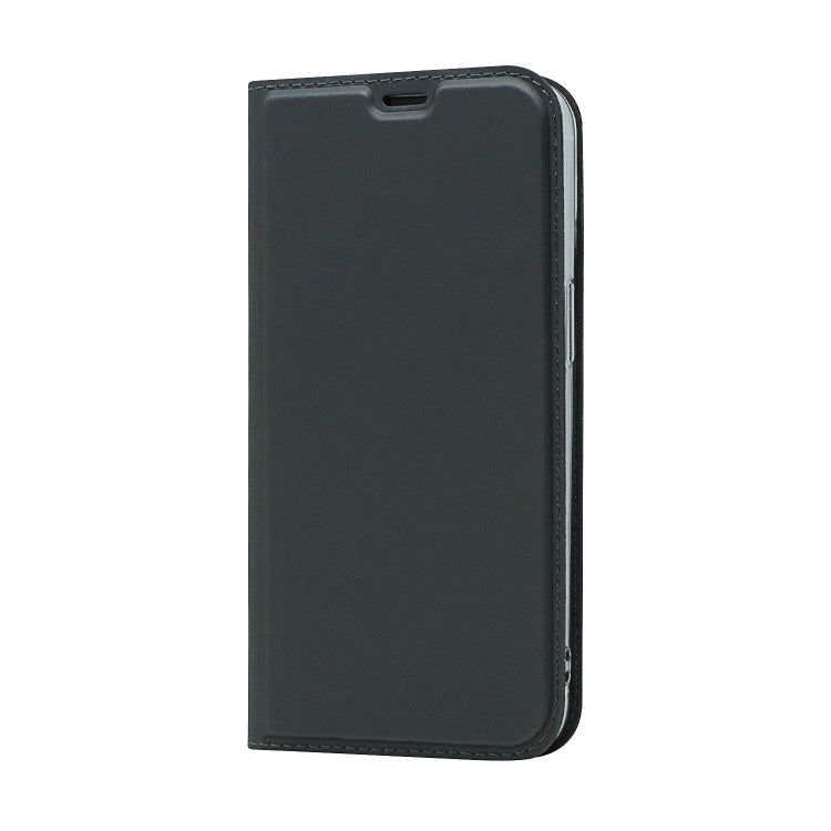 For iPhone 13 Pro Magnetic Suction Electric Pressed Horizontal Flip Leather Case with Holder