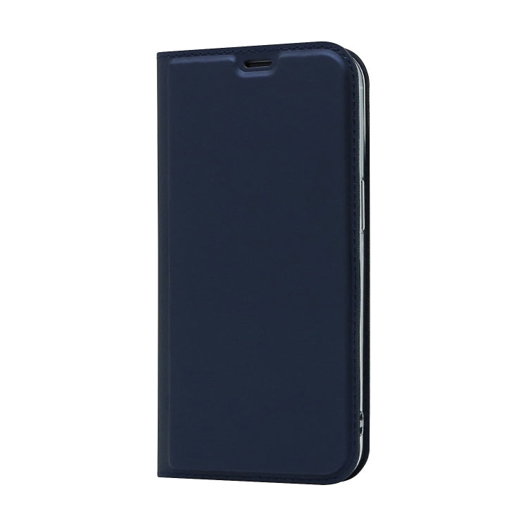 For iPhone 13 Pro Max Magnetic Suction Electric Pressed Horizontal Flip Leather Case with Holder