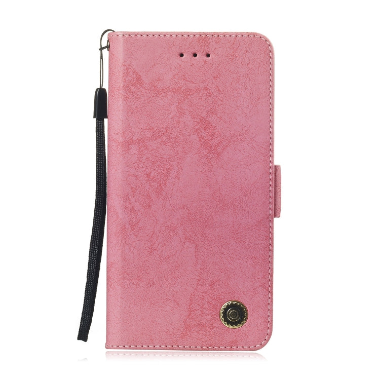 For Xiaomi Redmi Note 8 Pro Retro Horizontal Flip PU Leather Case with Card Slots & Holder