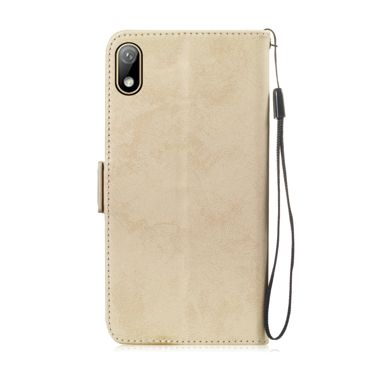 For Huawei Y5 (2019) / Honor 8s Retro Horizontal Flip PU Leather Case with Card Slots & Holder