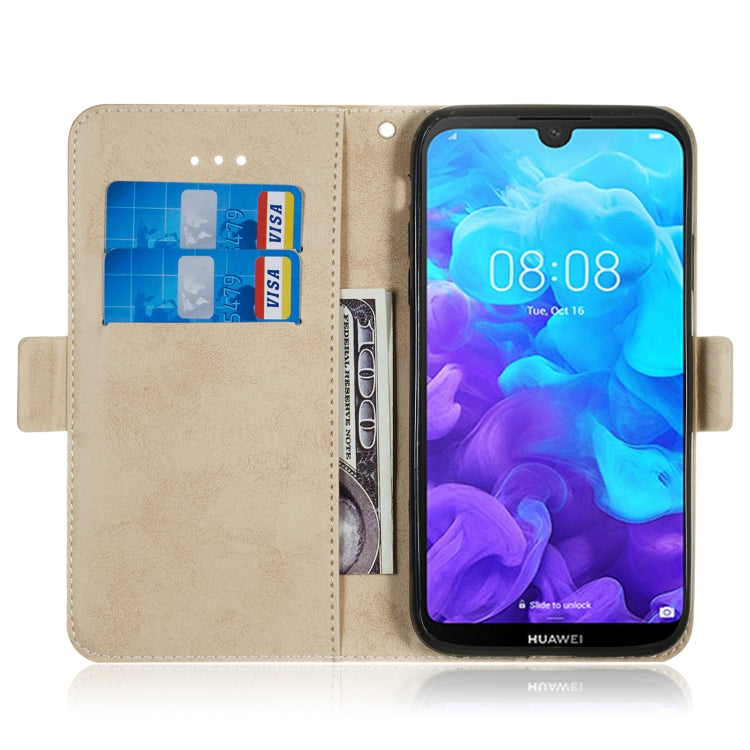 For Huawei Y5 (2019) / Honor 8s Retro Horizontal Flip PU Leather Case with Card Slots & Holder