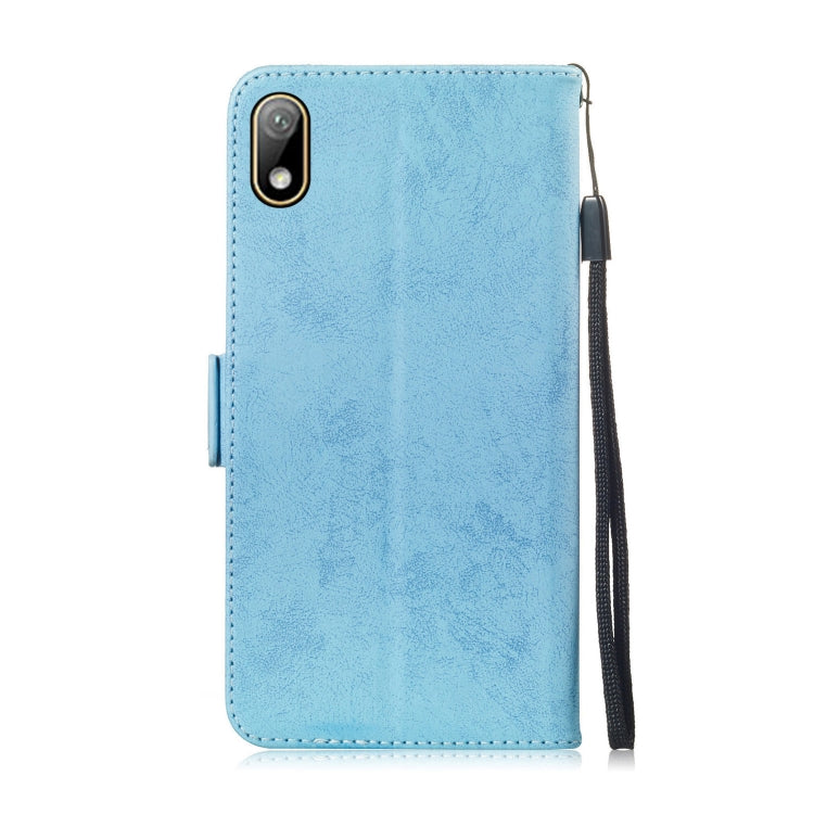 For Huawei Y5 (2019) / Honor 8s Retro Horizontal Flip PU Leather Case with Card Slots & Holder