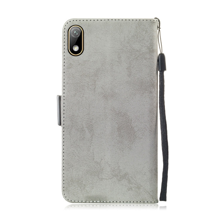 For Huawei Y5 (2019) / Honor 8s Retro Horizontal Flip PU Leather Case with Card Slots & Holder