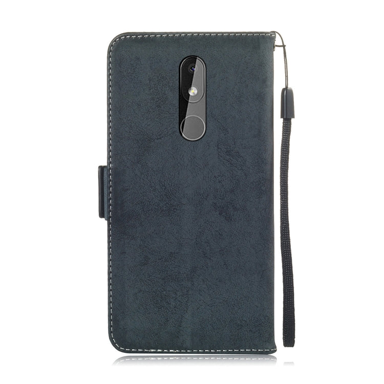 For Nokia 3.2 Retro Horizontal Flip PU Leather Case with Card Slots & Holder