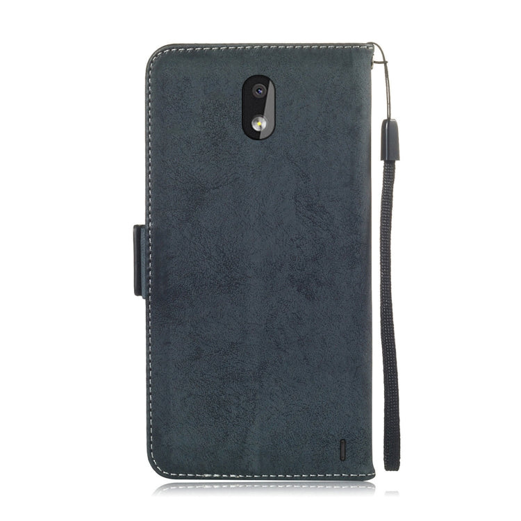For Nokia 2.2 Retro Horizontal Flip PU Leather Case with Card Slots & Holder