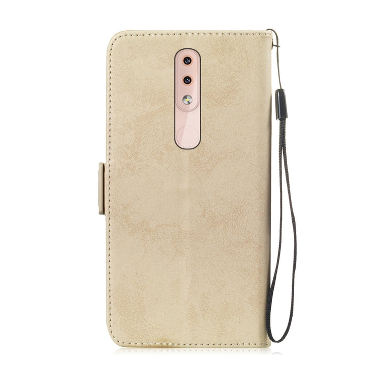For Nokia 4.2 Retro Horizontal Flip PU Leather Case with Card Slots & Holder