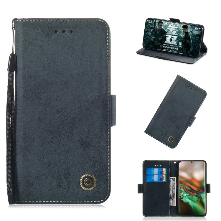 For Galaxy Note 10 Retro Horizontal Flip PU Leather Case with Card Slots & Holder