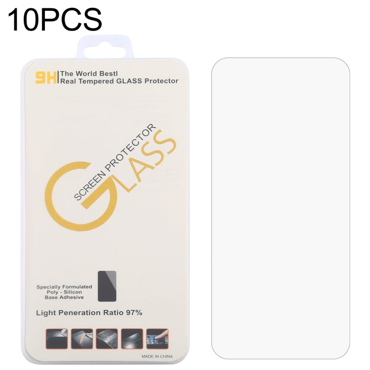 For AGM X5 10 PCS 0.26mm 9H 2.5D Tempered Glass Film
