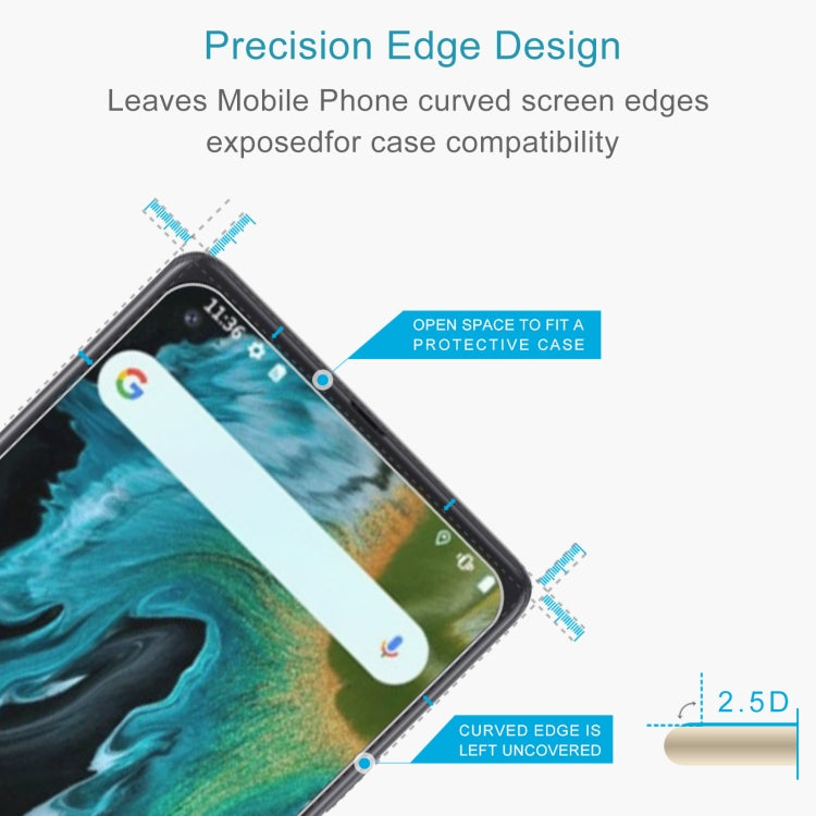 For Cubot Max 3 10 PCS 0.26mm 9H 2.5D Tempered Glass Film