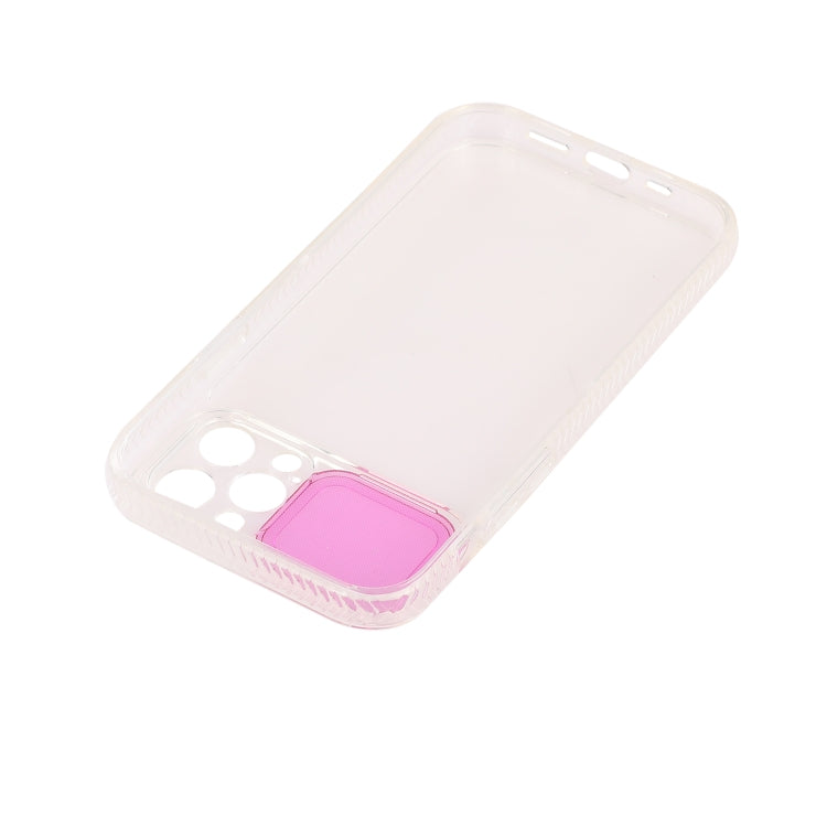 For iPhone 13 Pro Max Sliding Camera Cover Design Shockproof TPU Frame + Clear PC Case
