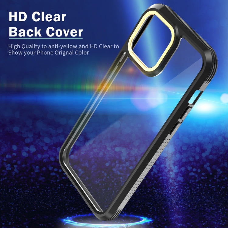 For iPhone 13 Pro C1 2 in 1 Shockproof TPU + PC Protective Case with PET Screen Protector