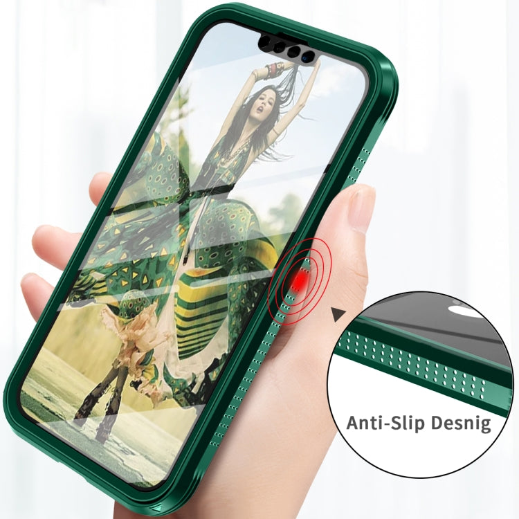 For iPhone 13 Pro C1 2 in 1 Shockproof TPU + PC Protective Case with PET Screen Protector