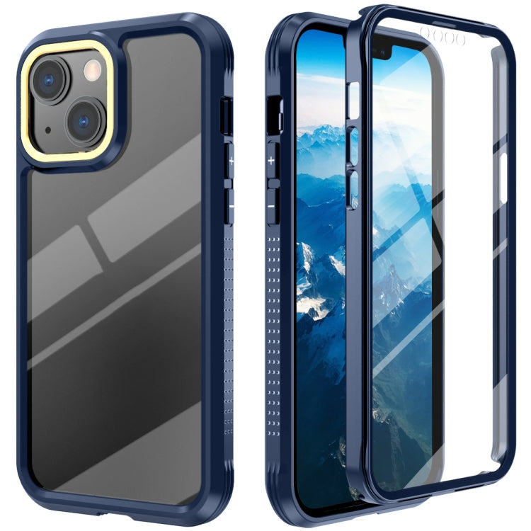 For iPhone 13 Pro Max C1 2 in 1 Shockproof TPU + PC Protective Case with PET Screen Protector