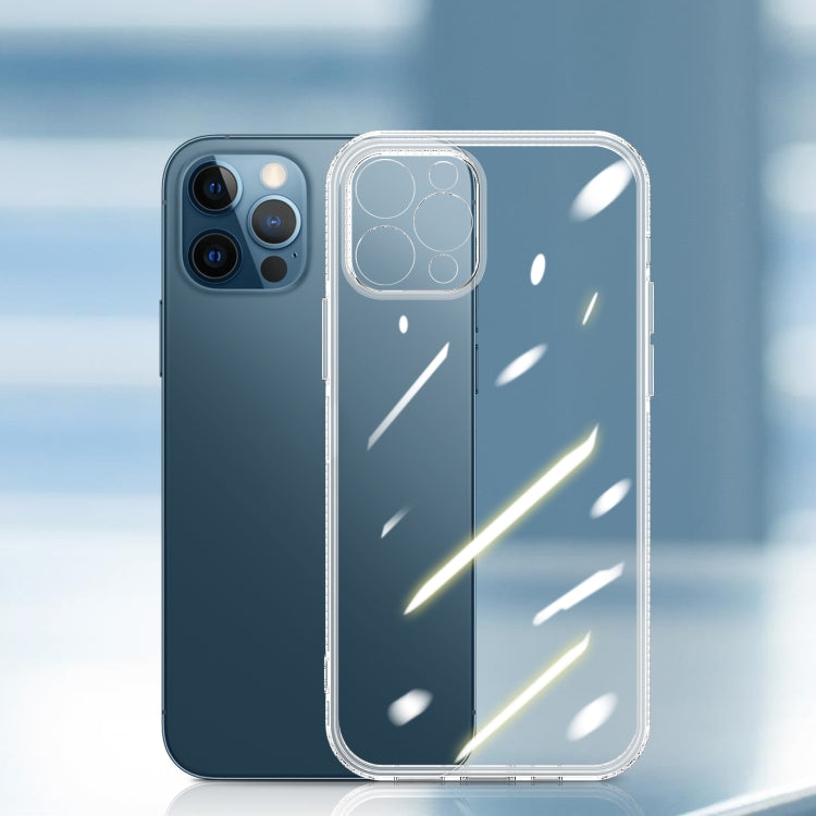 For iPhone 11 2mm Diamond Texture Side TPU Shockproof Case (Transparent)