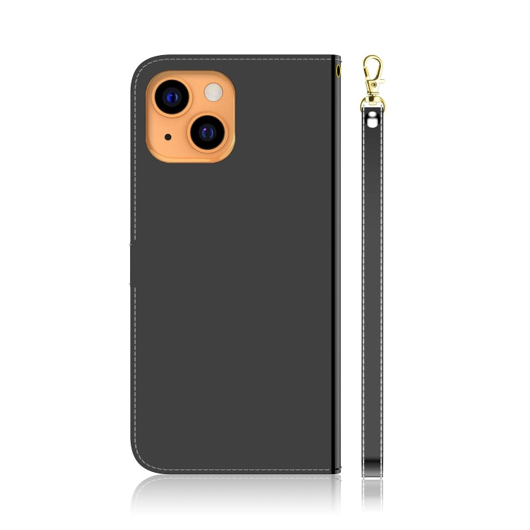 For iPhone 13 mini Imitated Mirror Surface Horizontal Flip Leather Case with Holder & Card Slots & Wallet & Lanyard
