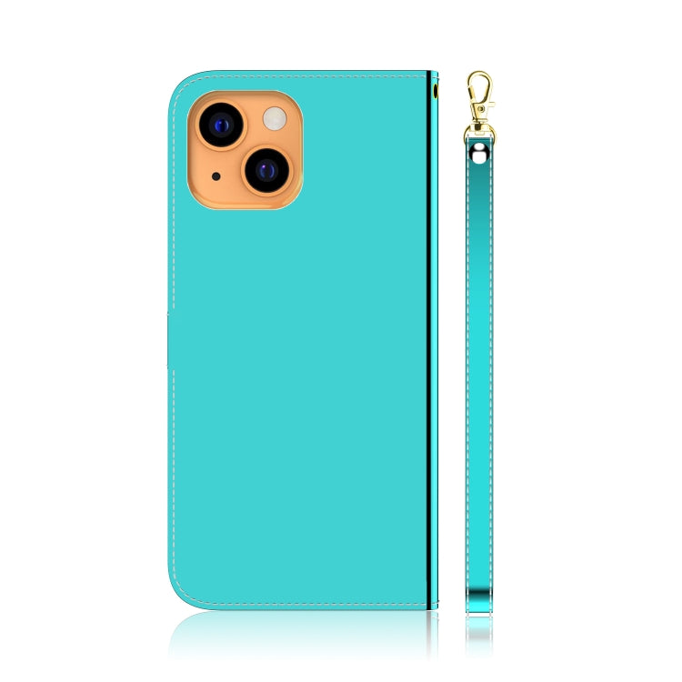 For iPhone 13 mini Imitated Mirror Surface Horizontal Flip Leather Case with Holder & Card Slots & Wallet & Lanyard
