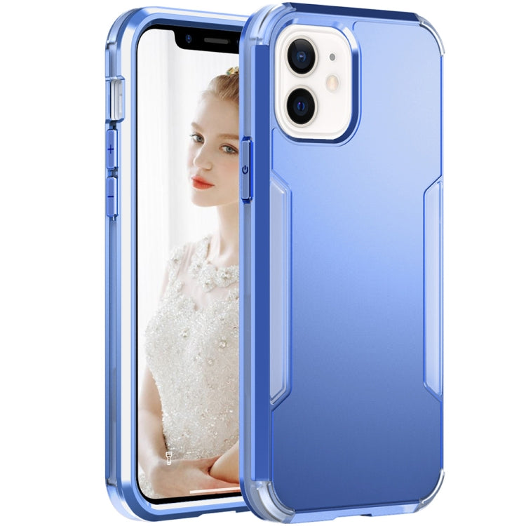 For iPhone 13 mini 3 in 1 Solid Color Shockproof PC + TPU Protective Case
