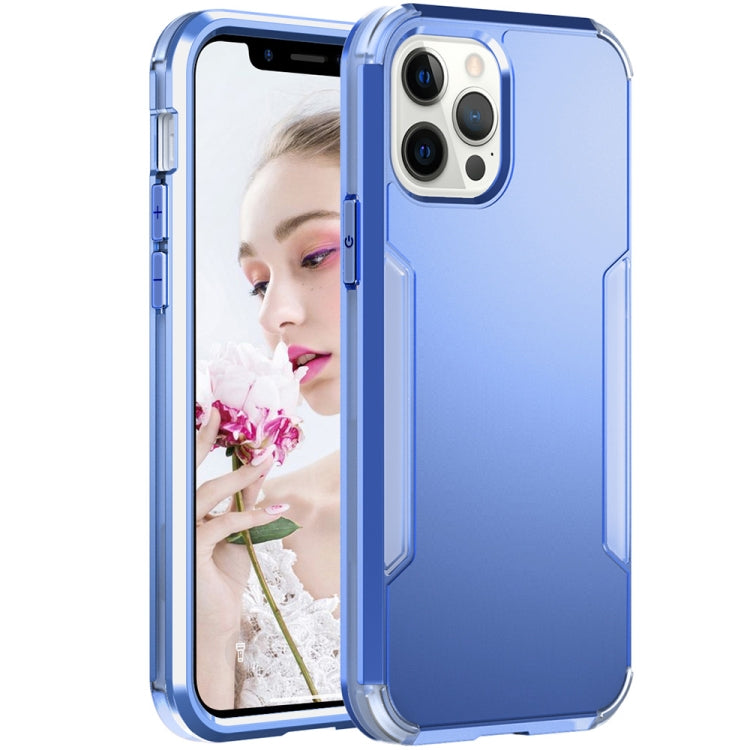 For iPhone 13 Pro Max 3 in 1 Solid Color Shockproof PC + TPU Protective Case