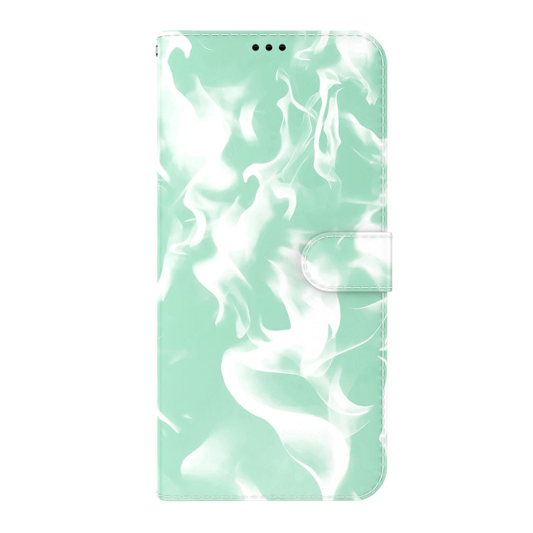 For iPhone 13 Pro Max Cloud Fog Pattern Horizontal Flip Leather Case with Holder & Card Slot & Wallet