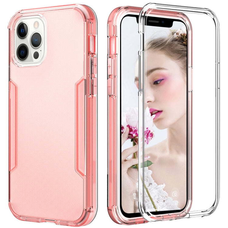 For iPhone 13 Pro 3 in 1 Translucent Color Shockproof PC + TPU Protective Case