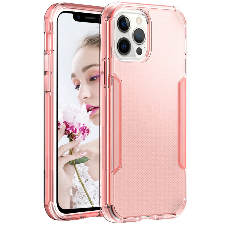 For iPhone 13 Pro 3 in 1 Translucent Color Shockproof PC + TPU Protective Case