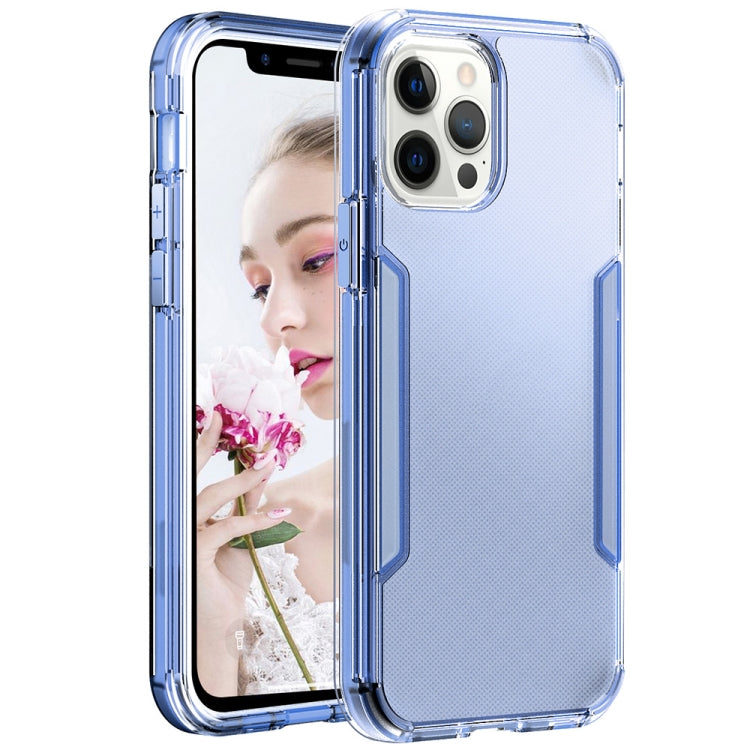 For iPhone 13 Pro 3 in 1 Translucent Color Shockproof PC + TPU Protective Case