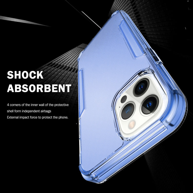 For iPhone 13 Pro 3 in 1 Translucent Color Shockproof PC + TPU Protective Case