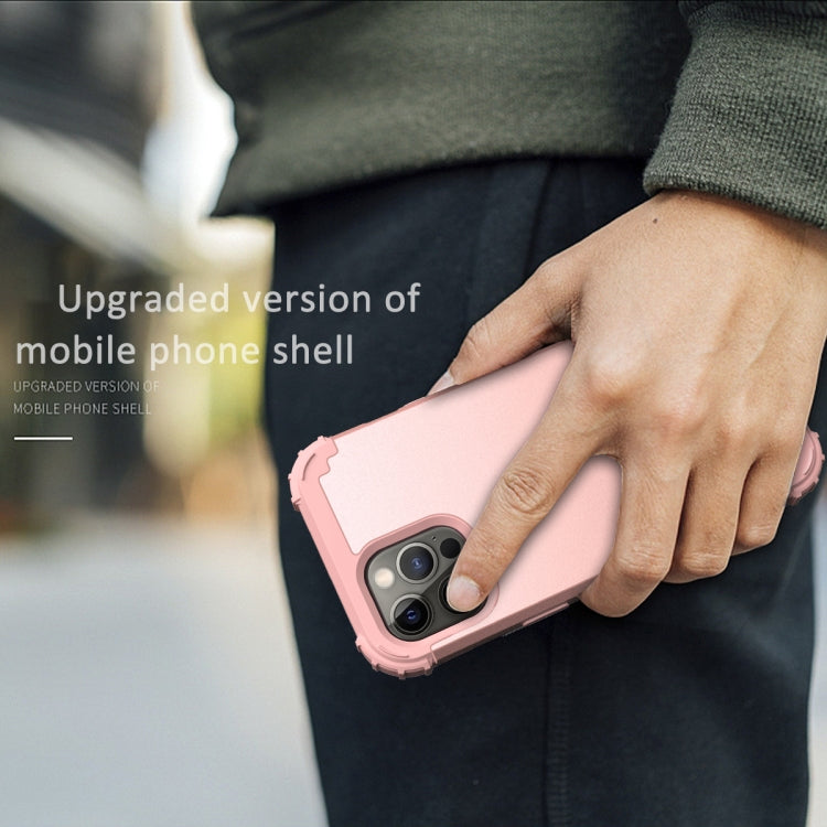For iPhone 13 Pro Max 3 in 1 Shockproof PC + Silicone Protective Case For iPhone 12 Pro Max