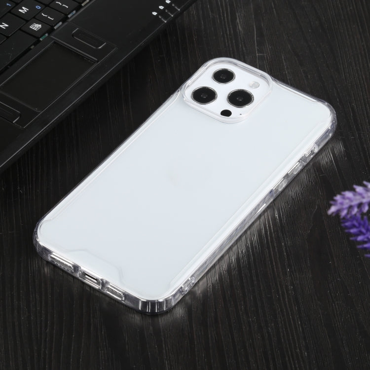 For iPhone 13 Pro Max Four-corner Shockproof Transparent TPU + PC Protective Case
