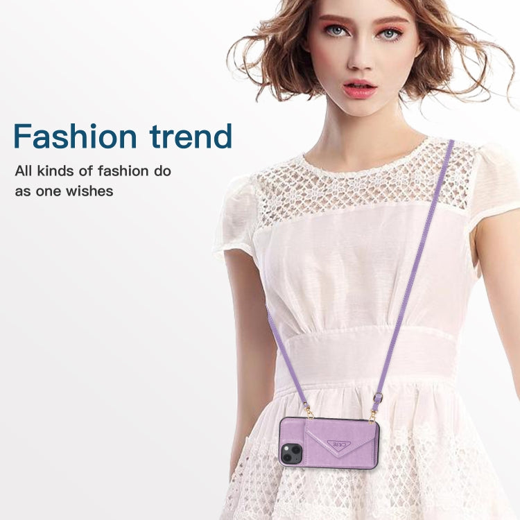 For iPhone 13 mini Multi-functional Cross-body Card Bag TPU+PU Back Cover Case with Holder & Card Slot & Wallet