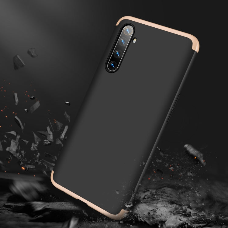 For OPPO Realme XT GKK Three Stage Splicing Full Coverage PC Protective Case