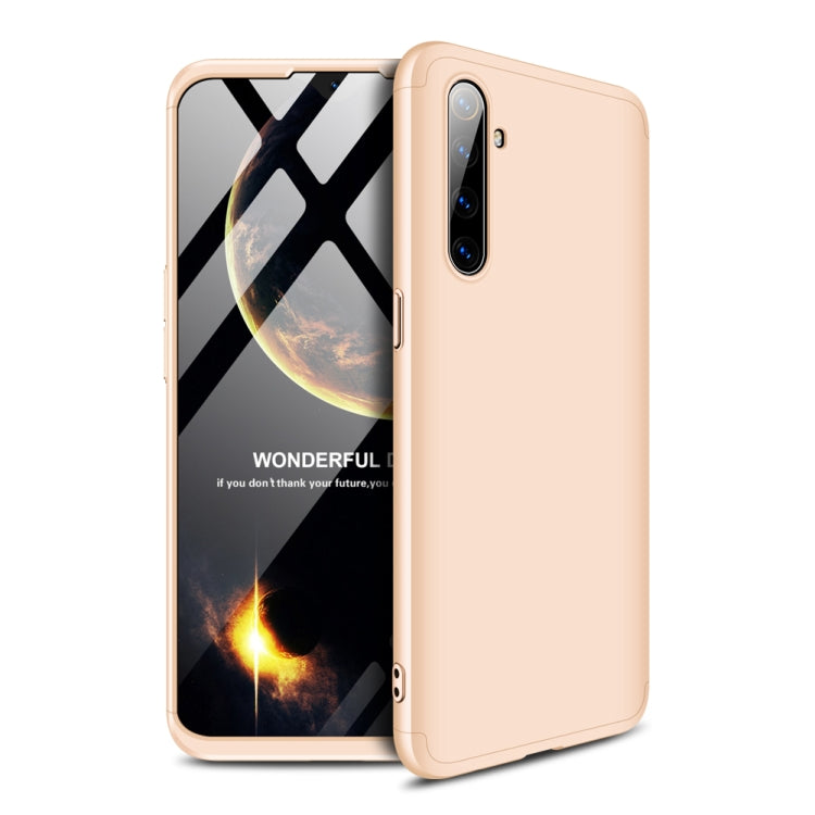 For OPPO Realme XT GKK Three Stage Splicing Full Coverage PC Protective Case