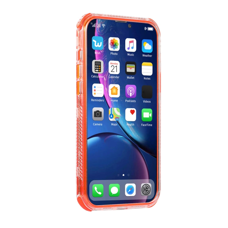 For iPhone 13 Dream Transparency TPU + PC Shockproof Back Case
