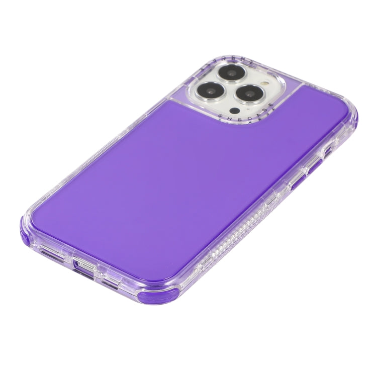 For iPhone 13 Dream Transparency TPU + PC Shockproof Back Case