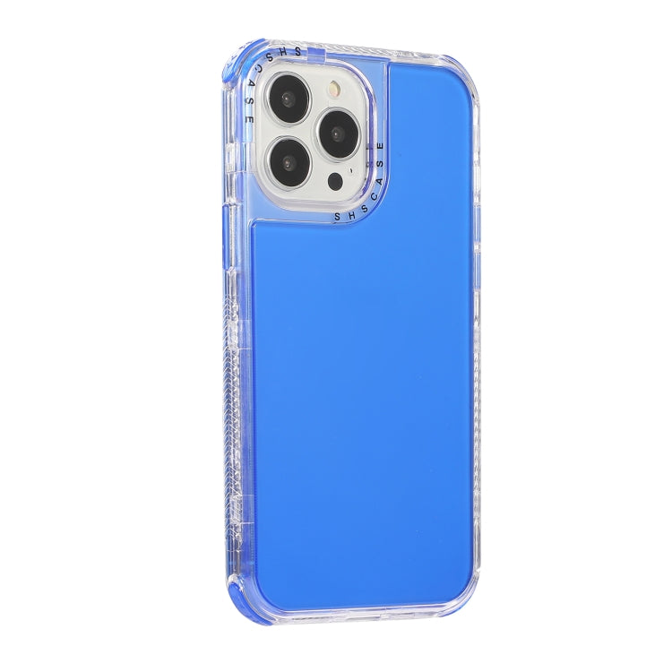 For iPhone 13 Dream Transparency TPU + PC Shockproof Back Case