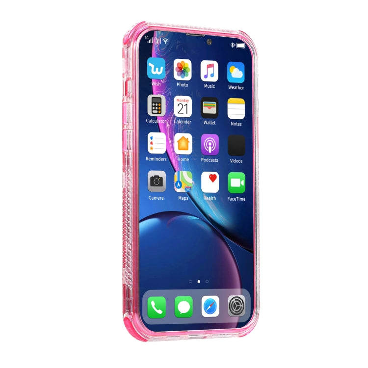 For iPhone 13 Dream Transparency TPU + PC Shockproof Back Case