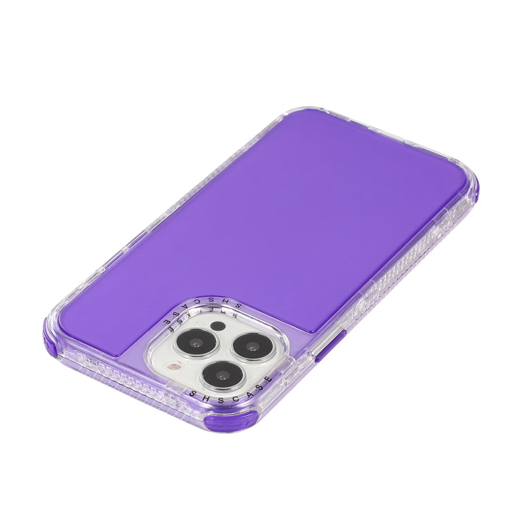 For iPhone 13 Pro Max Dream Transparency TPU + PC Shockproof Back Case
