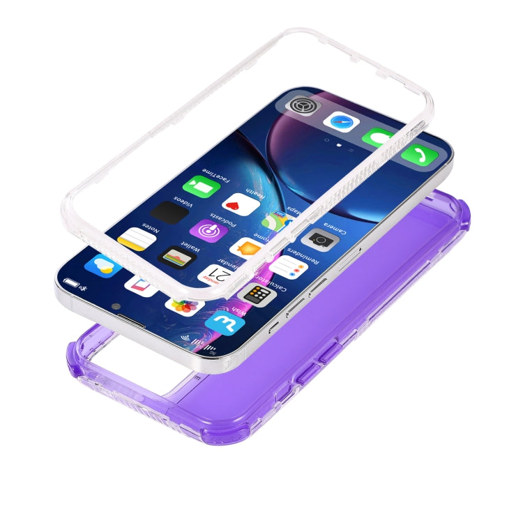 For iPhone 13 Pro Max Dream Transparency TPU + PC Shockproof Back Case