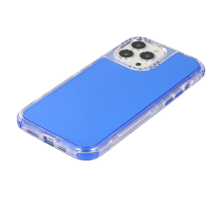 For iPhone 13 Pro Max Dream Transparency TPU + PC Shockproof Back Case