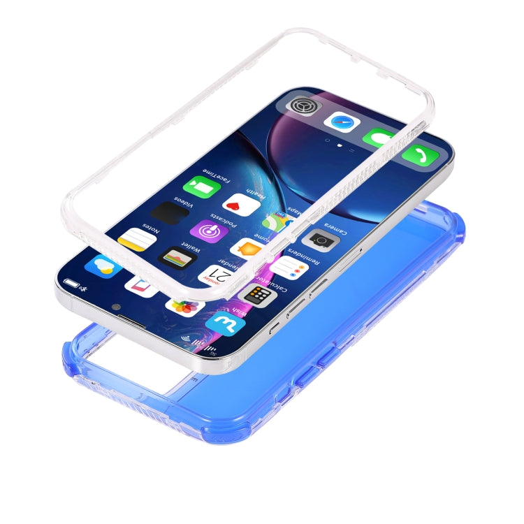 For iPhone 13 Pro Max Dream Transparency TPU + PC Shockproof Back Case