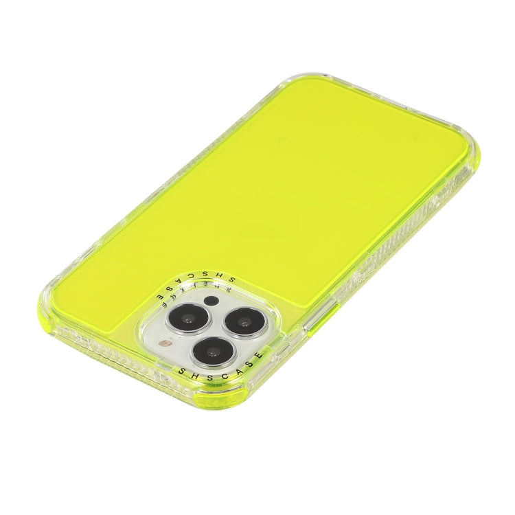 For iPhone 13 Pro Max Dream Transparency TPU + PC Shockproof Back Case
