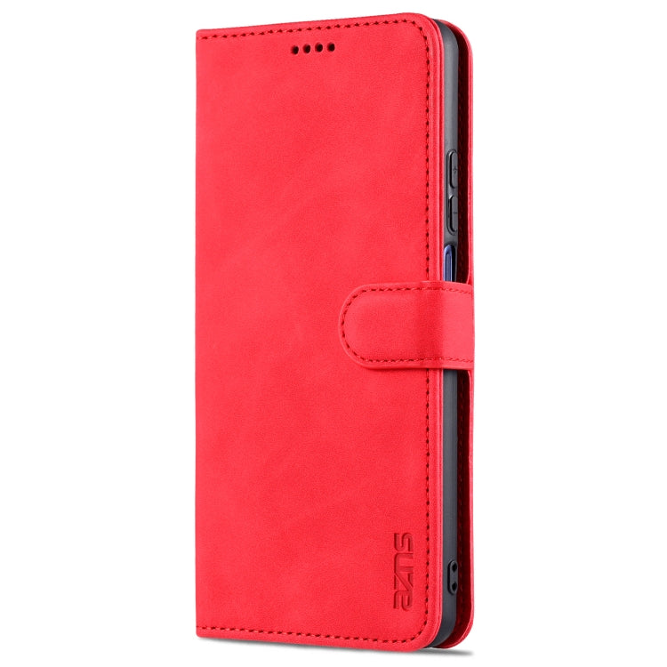 For Xiaomi Redmi Note 9 Pro 5G AZNS Skin Feel Calf Texture Horizontal Flip Leather Case with Card Slots & Holder & Wallet