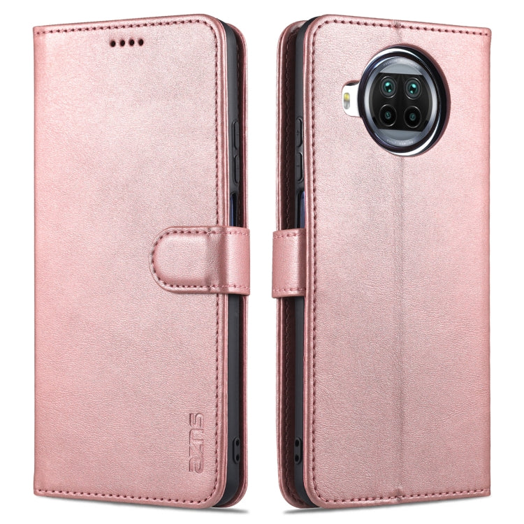 For Xiaomi Mi 10T Lite 5G AZNS Skin Feel Calf Texture Horizontal Flip Leather Case with Card Slots & Holder & Wallet