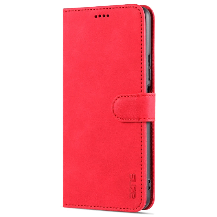 For Xiaomi Redmi Note 10 Pro 5G AZNS Skin Feel Calf Texture Horizontal Flip Leather Case with Card Slots & Holder & Wallet
