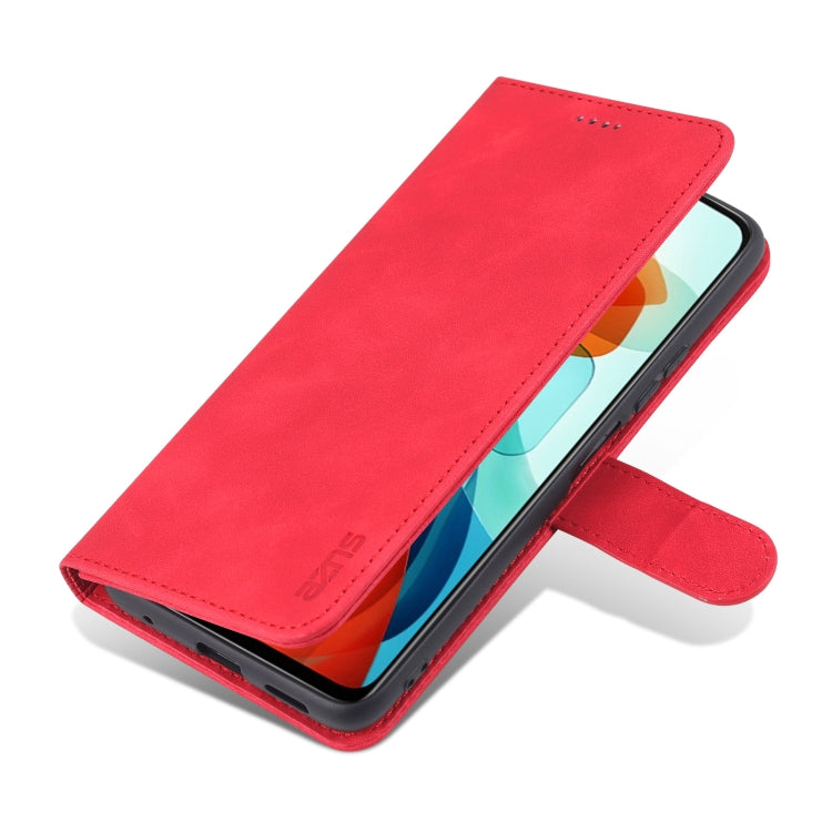 For Xiaomi Redmi Note 10 Pro 5G AZNS Skin Feel Calf Texture Horizontal Flip Leather Case with Card Slots & Holder & Wallet