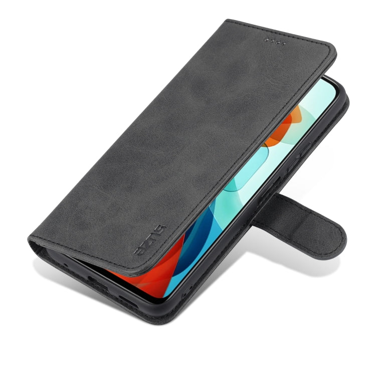 For Xiaomi Redmi Note 10 Pro 5G AZNS Skin Feel Calf Texture Horizontal Flip Leather Case with Card Slots & Holder & Wallet