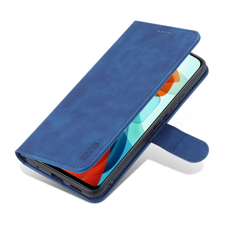 For Xiaomi Redmi Note 10 Pro 5G AZNS Skin Feel Calf Texture Horizontal Flip Leather Case with Card Slots & Holder & Wallet